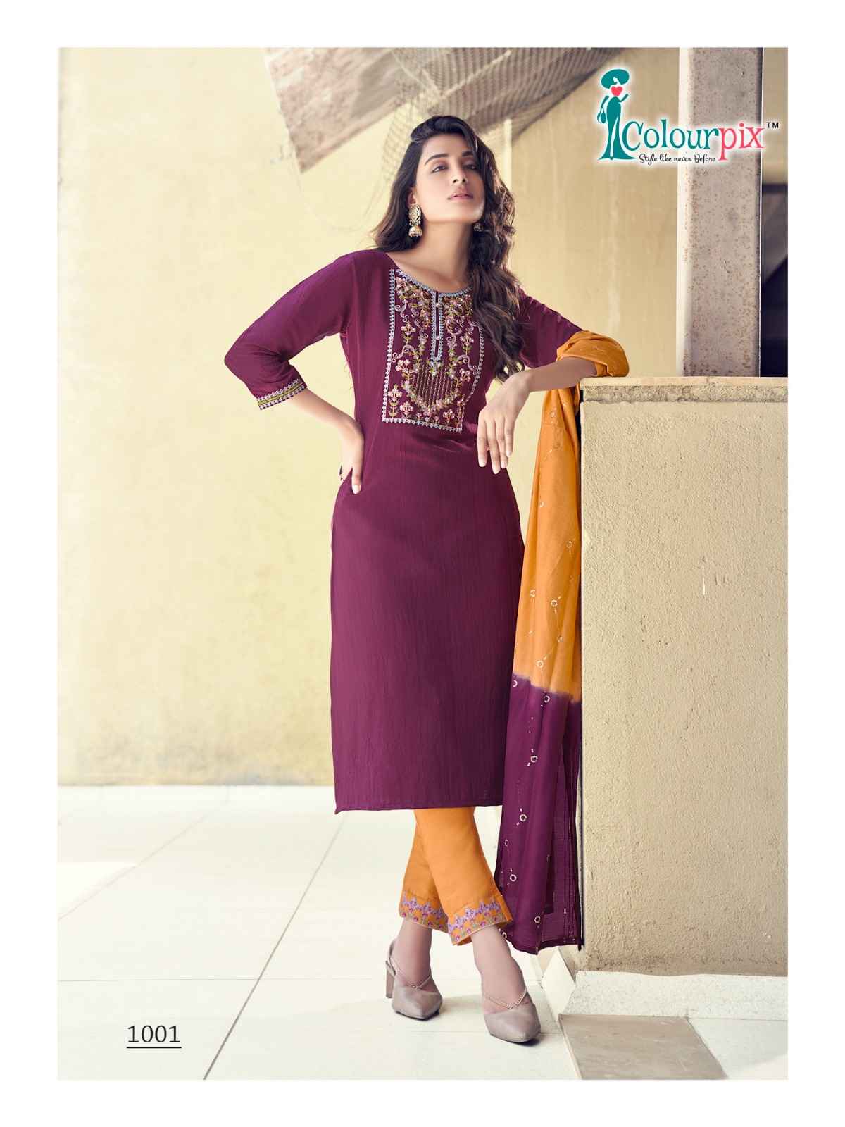 Colourpix Saheli Vol 1 Viscose Kurti Combo 6 pcs Catalogue