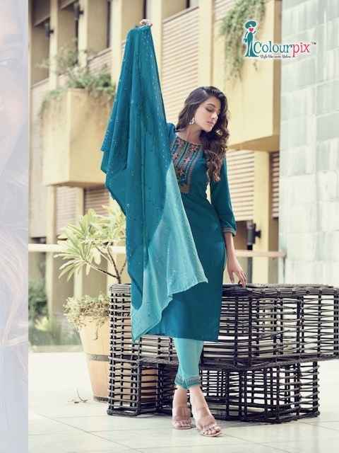 Colourpix Saheli Vol 1 Viscose Kurti Combo 6 pcs Catalogue
