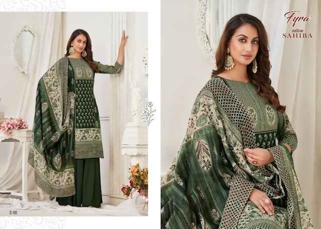 Fyra Designing Hub Sahiba Heavy Lawn Dress Material 10 pcs Catalogue