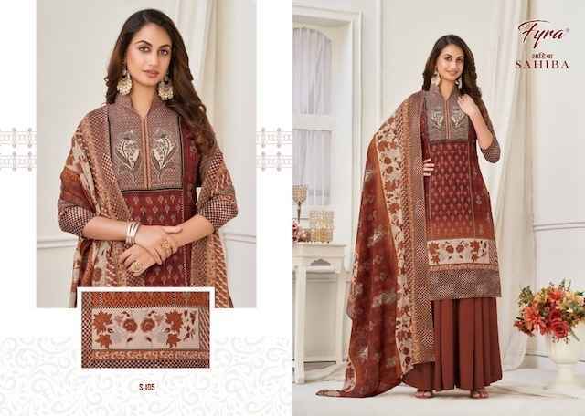 Fyra Designing Hub Sahiba Heavy Lawn Dress Material 10 pcs Catalogue