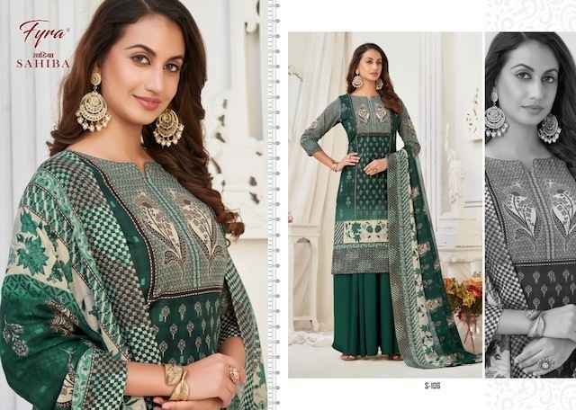 Fyra Designing Hub Sahiba Heavy Lawn Dress Material 10 pcs Catalogue