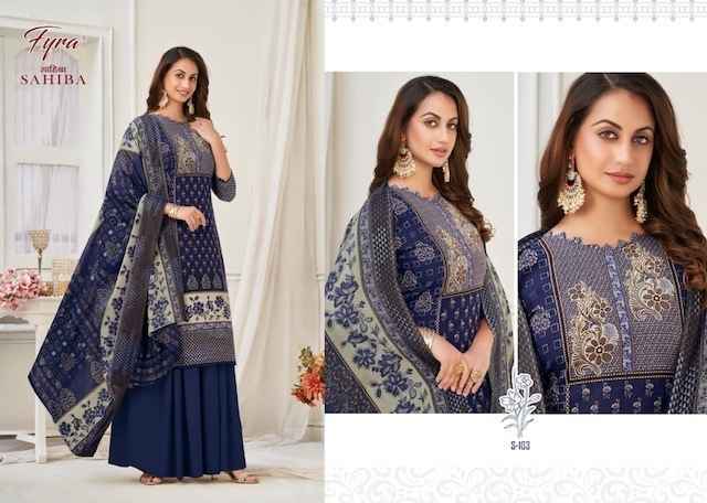 Fyra Designing Hub Sahiba Heavy Lawn Dress Material 10 pcs Catalogue