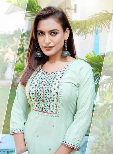 Hinaya Salonee Vol 2 Rayon Kurti Combo 4 pcs Catalogue