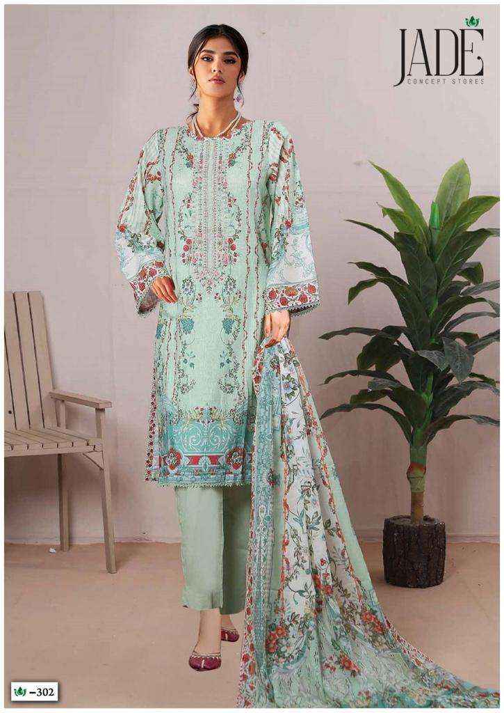 Jade Crimson Vol 3 Readymade Lawn Cotton Dress 6 pcs Catalogue