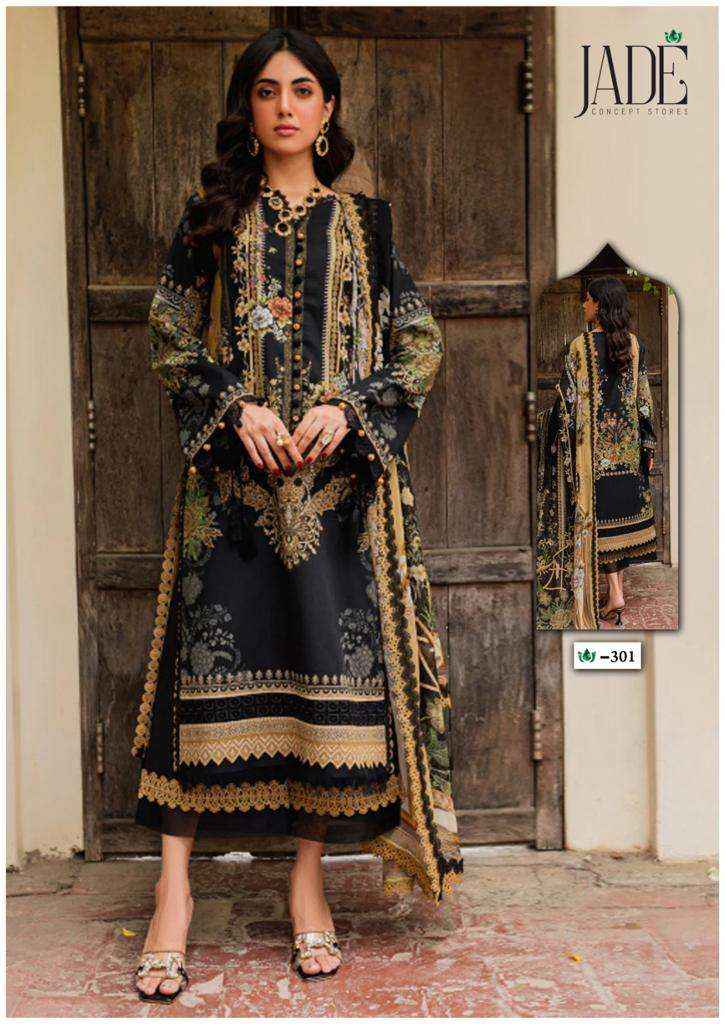 Jade Crimson Vol 3 Readymade Lawn Cotton Dress 6 pcs Catalogue