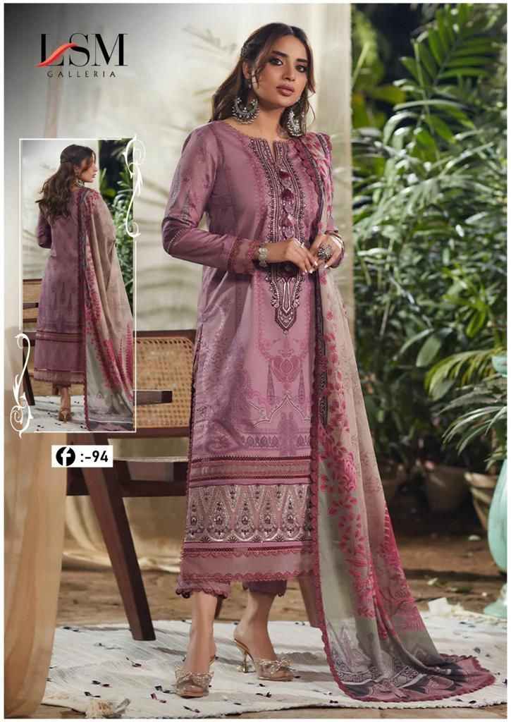 LSM Galleria Foirdous Queen Vol 9 Lawn Dress Material 6 pcs Catalogue