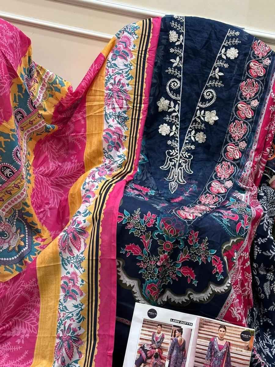 Mehboob Tex Firdous Bliss Vol 15 Cotton Dress Material 3 pcs Catalogue