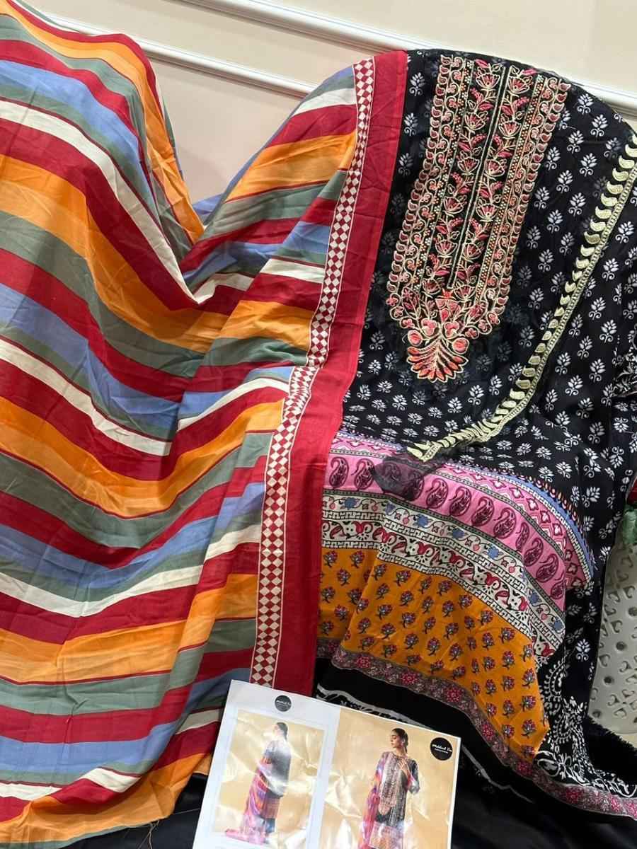 Mehboob Tex Firdous Bliss Vol 15 Cotton Dress Material 3 pcs Catalogue