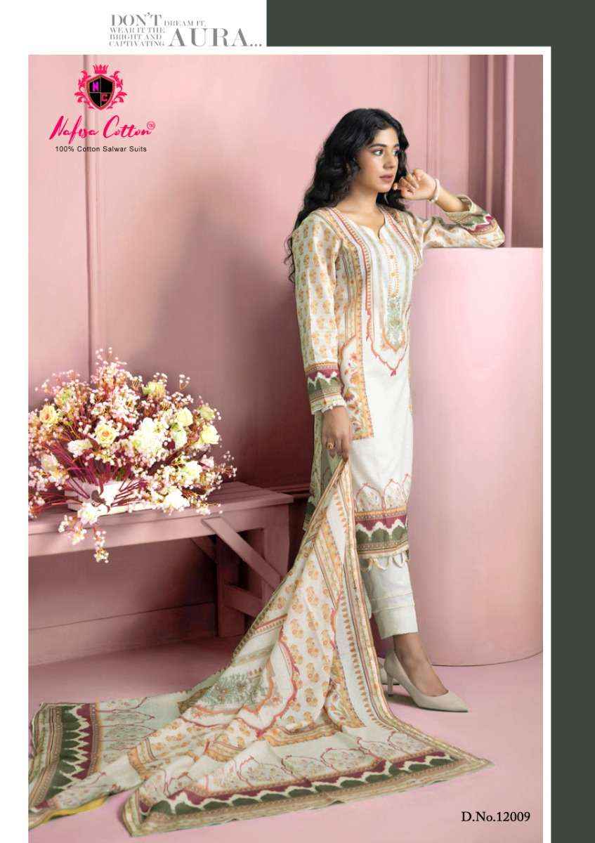 Nafisa Cotton Sahil Designer Cotton Collection Vol 12 Readymade Cotton Dress 10 pcs Catalogue