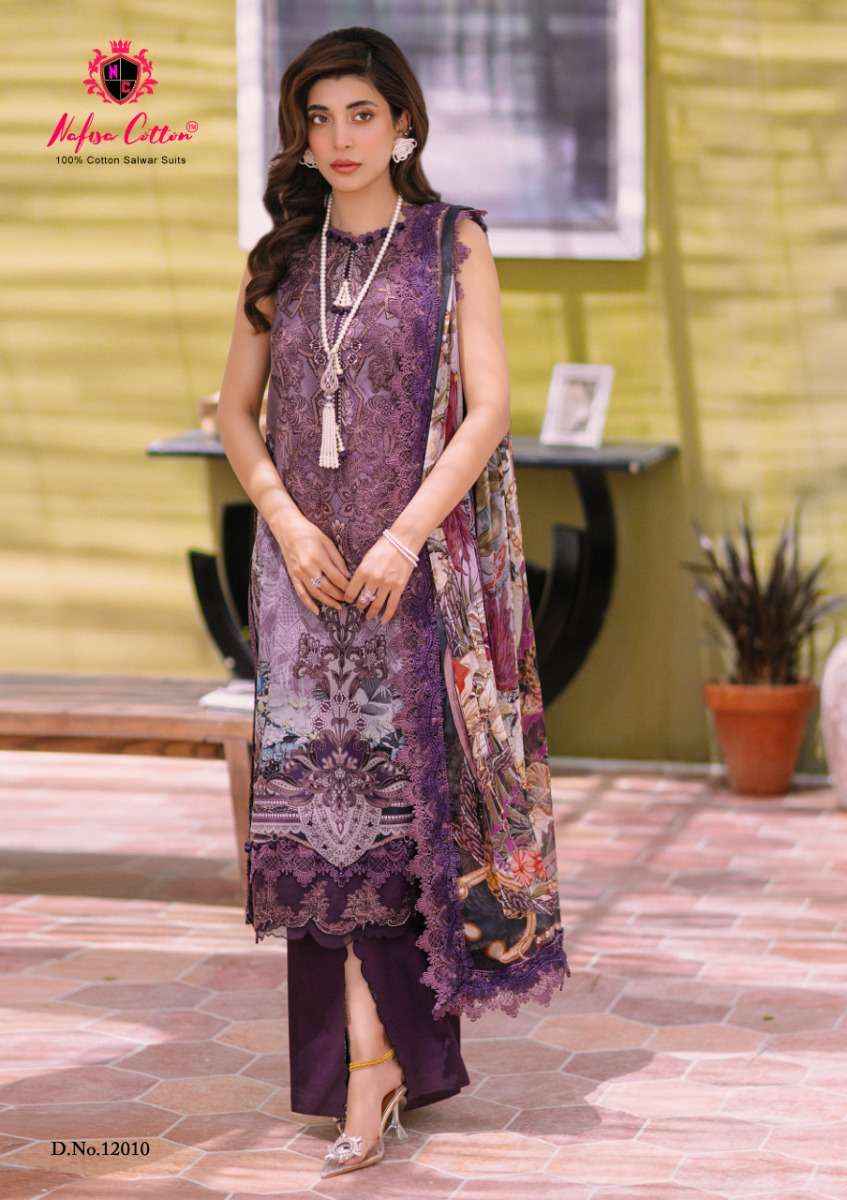 Nafisa Cotton Sahil Designer Cotton Collection Vol 12 Readymade Cotton Dress 10 pcs Catalogue