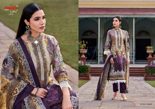 Pakiza Prints Nawazish Vol 28 Cotton Dress Material 10 pcs Catalogue