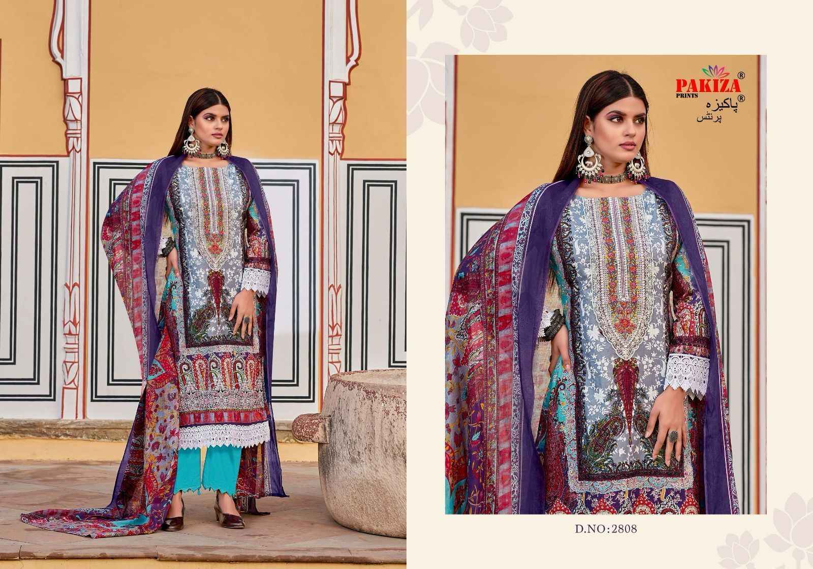 Pakiza Prints Nawazish Vol 28 Cotton Dress Material 10 pcs Catalogue
