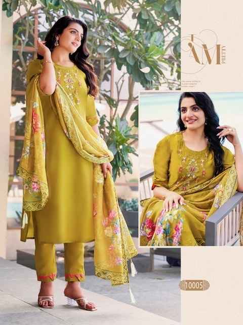 Parra Studio Srishti Roman Silk Kurti Combo 6 pcs Catalogue
