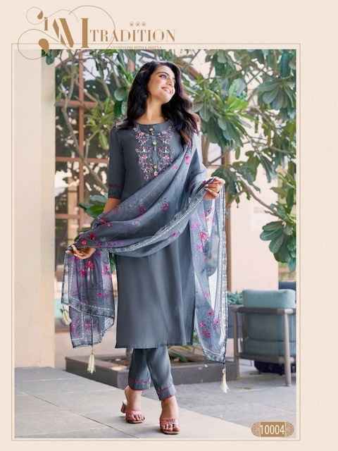 Parra Studio Srishti Roman Silk Kurti Combo 6 pcs Catalogue