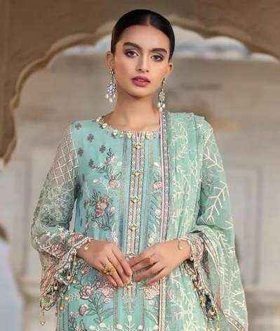 Ramsha R 603 Nx Georgette Dress Material 4 pcs Catalogue