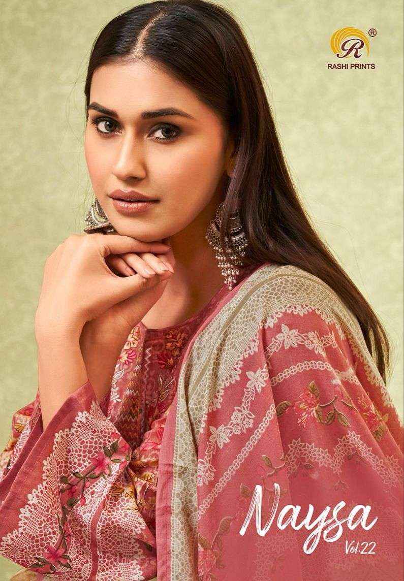 Rashi Prints Naysa Vol 22 Cambric Cotton Dress Material 6 pcs Catalogue