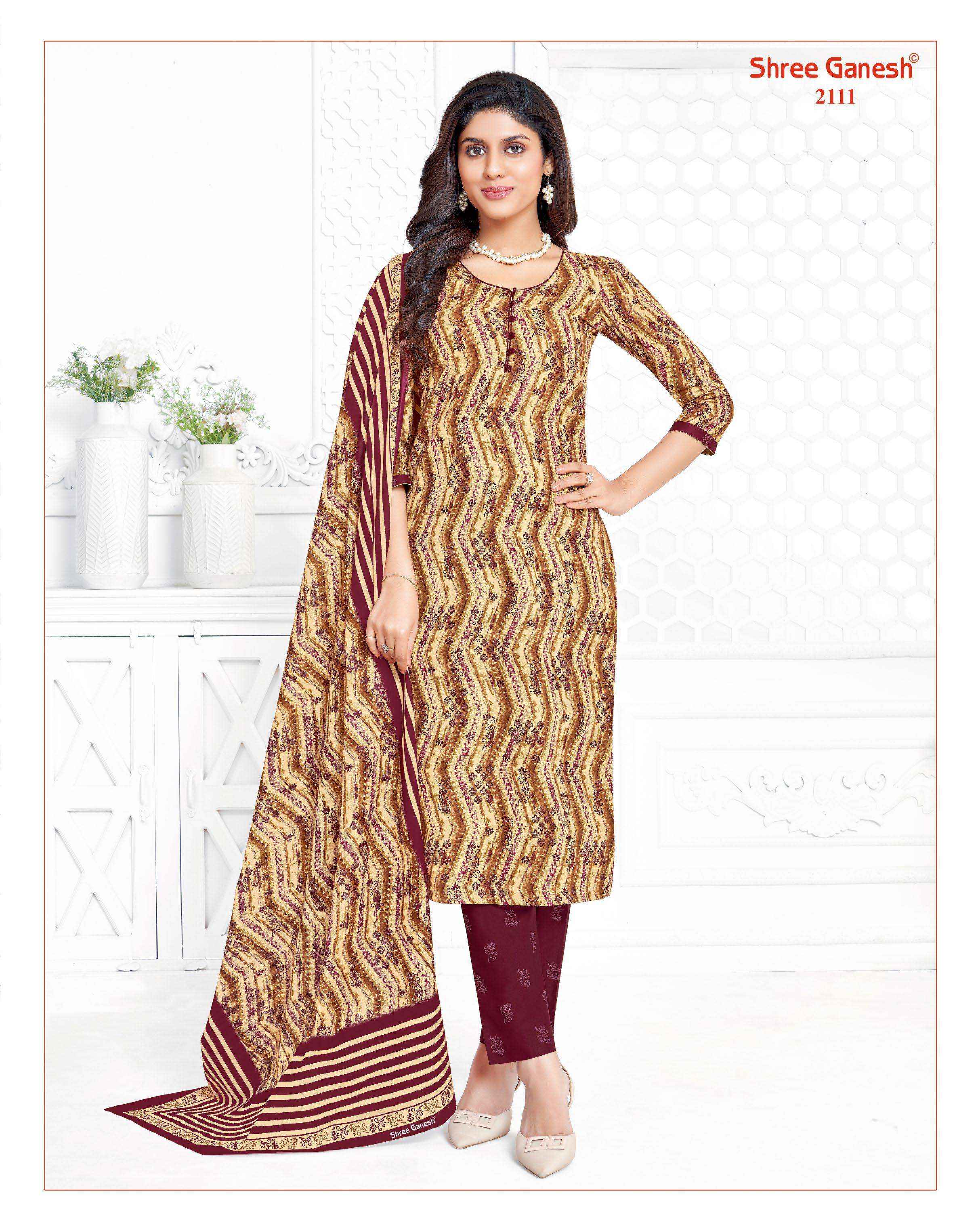 Shree Ganesh Samaiyra Vol 11 Readymade Cotton Dress 20 pcs Catalogue