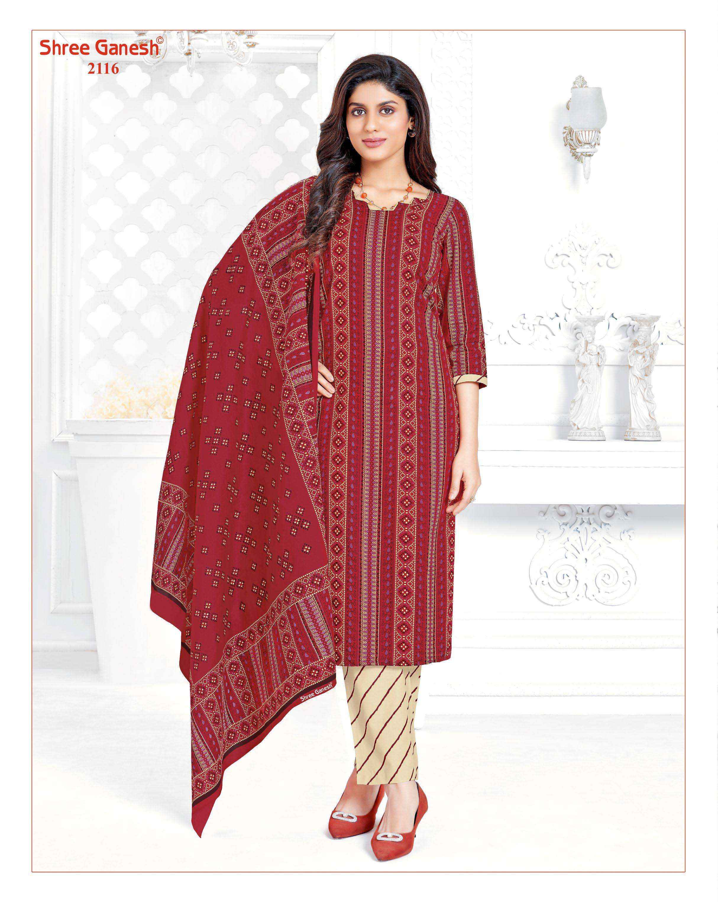 Shree Ganesh Samaiyra Vol 11 Readymade Cotton Dress 20 pcs Catalogue