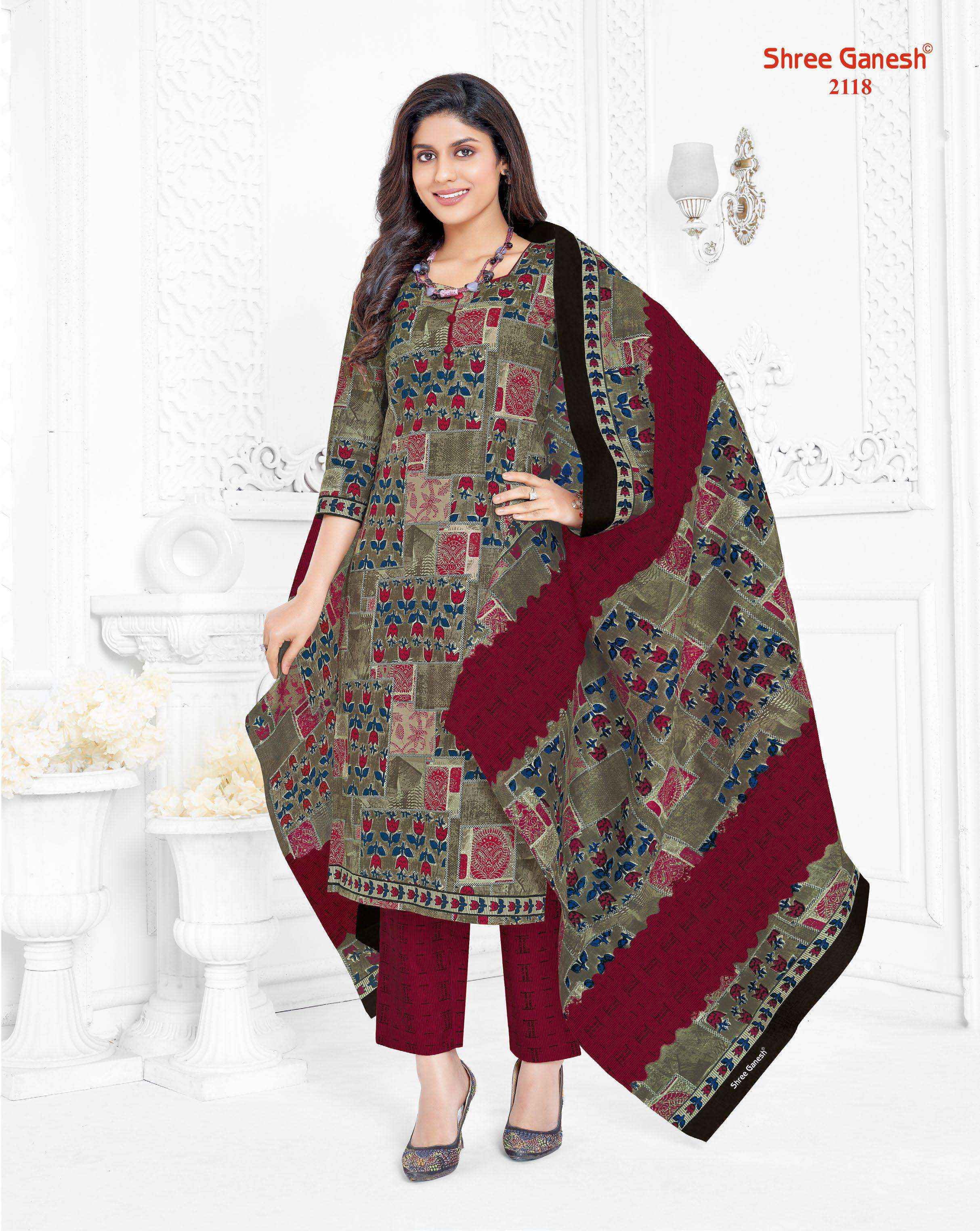 Shree Ganesh Samaiyra Vol 11 Readymade Cotton Dress 20 pcs Catalogue