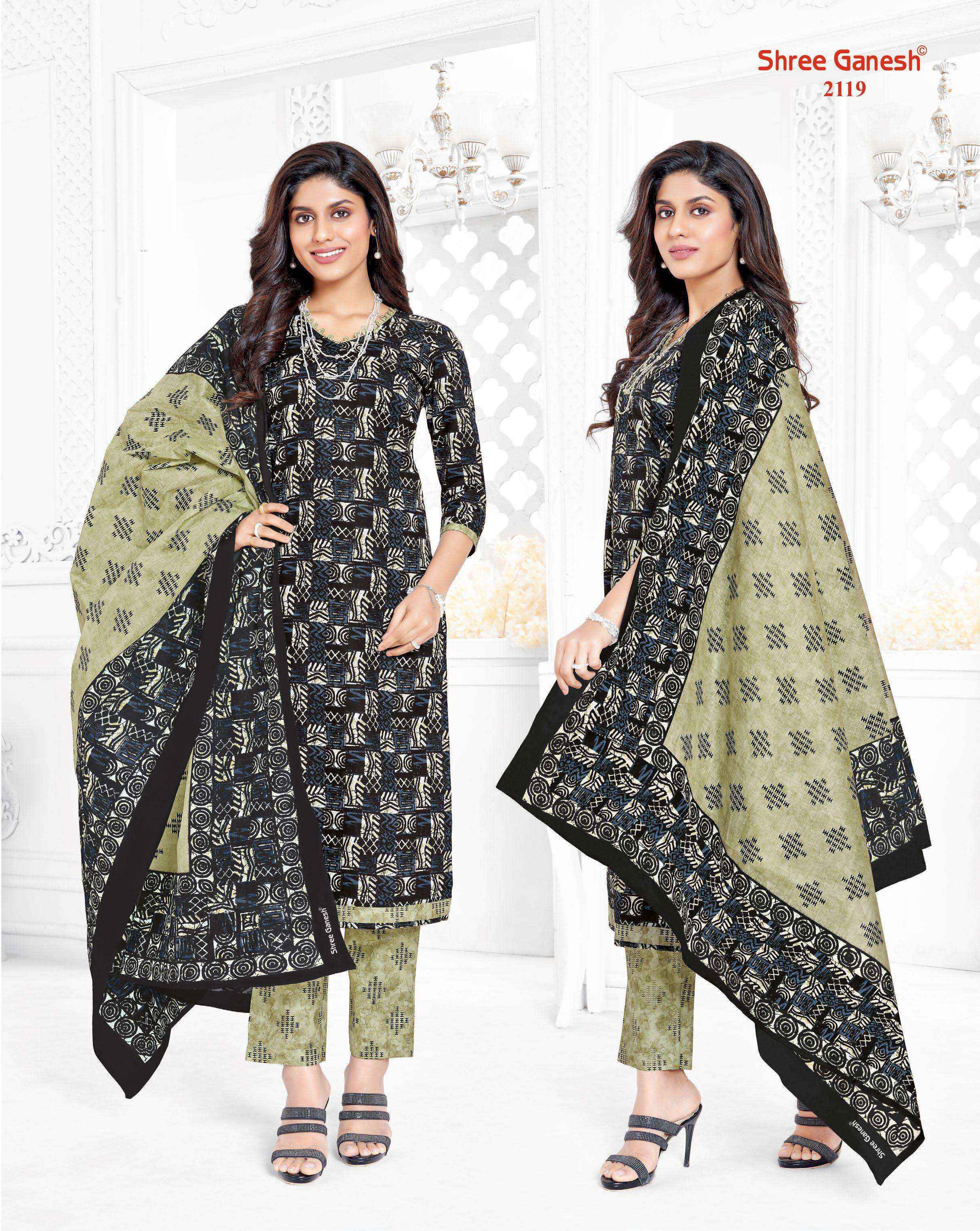 Shree Ganesh Samaiyra Vol 11 Readymade Cotton Dress 20 pcs Catalogue