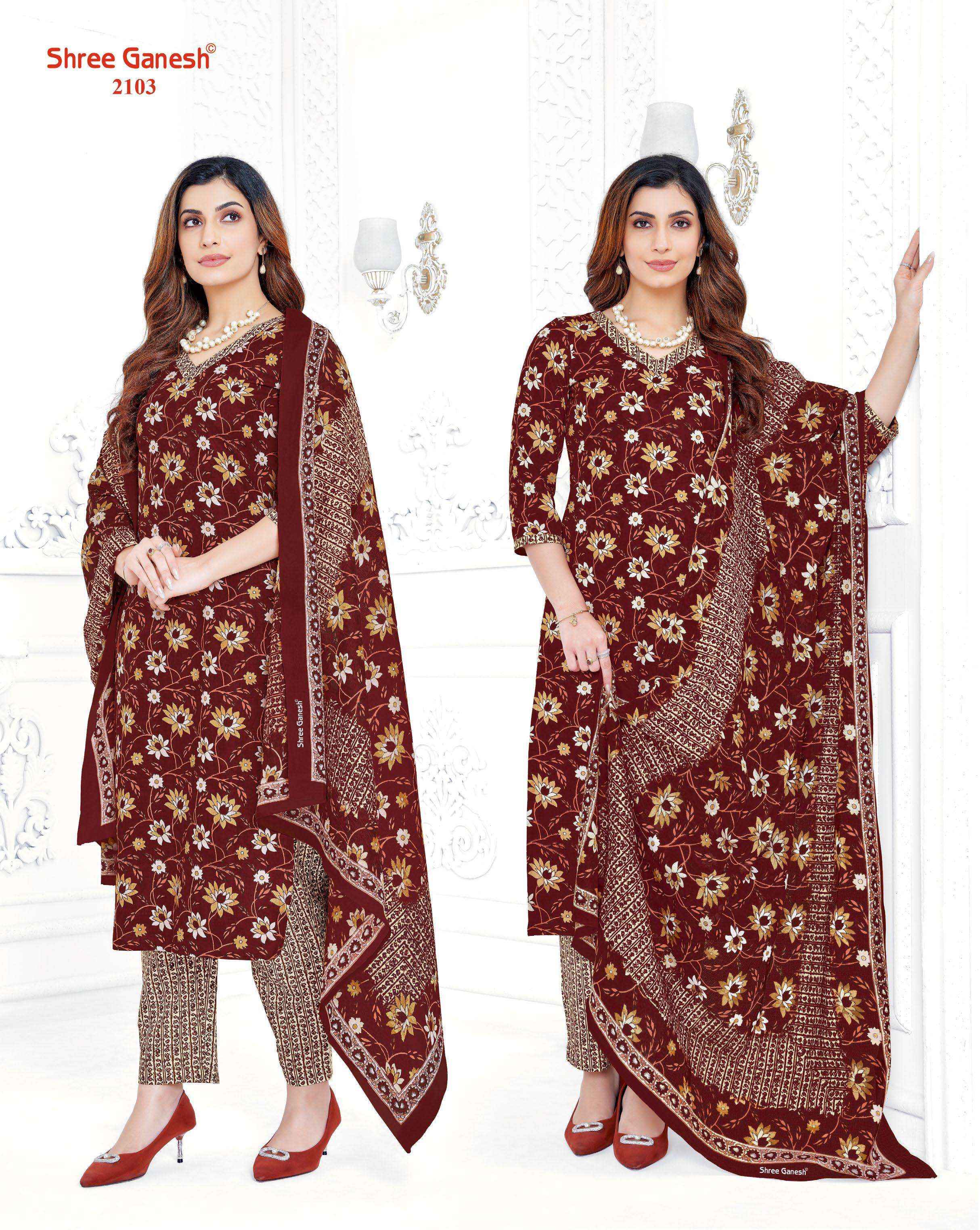 Shree Ganesh Samaiyra Vol 11 Readymade Cotton Dress 20 pcs Catalogue
