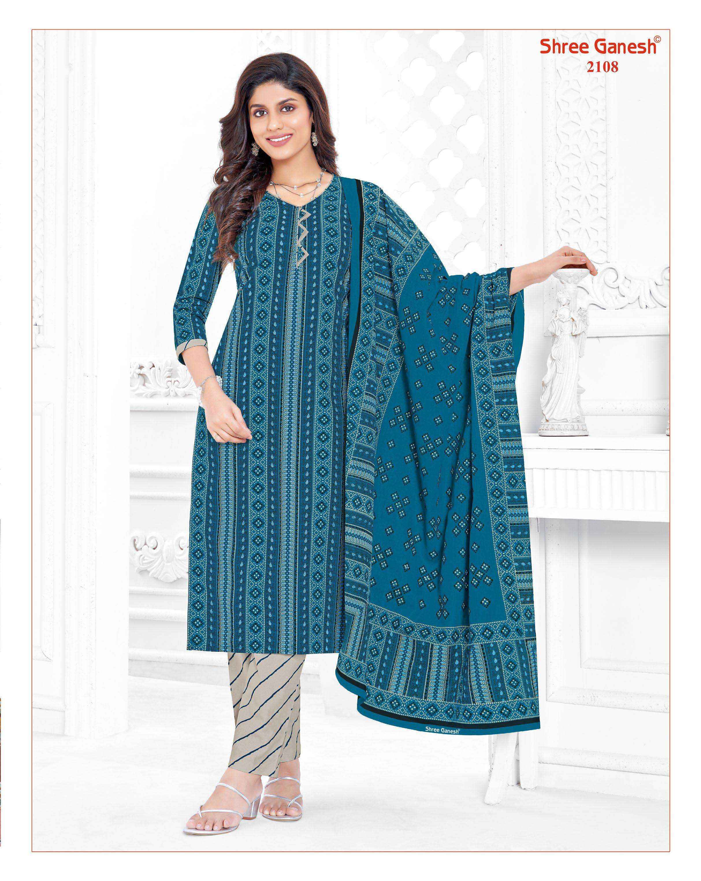 Shree Ganesh Samaiyra Vol 11 Readymade Cotton Dress 20 pcs Catalogue