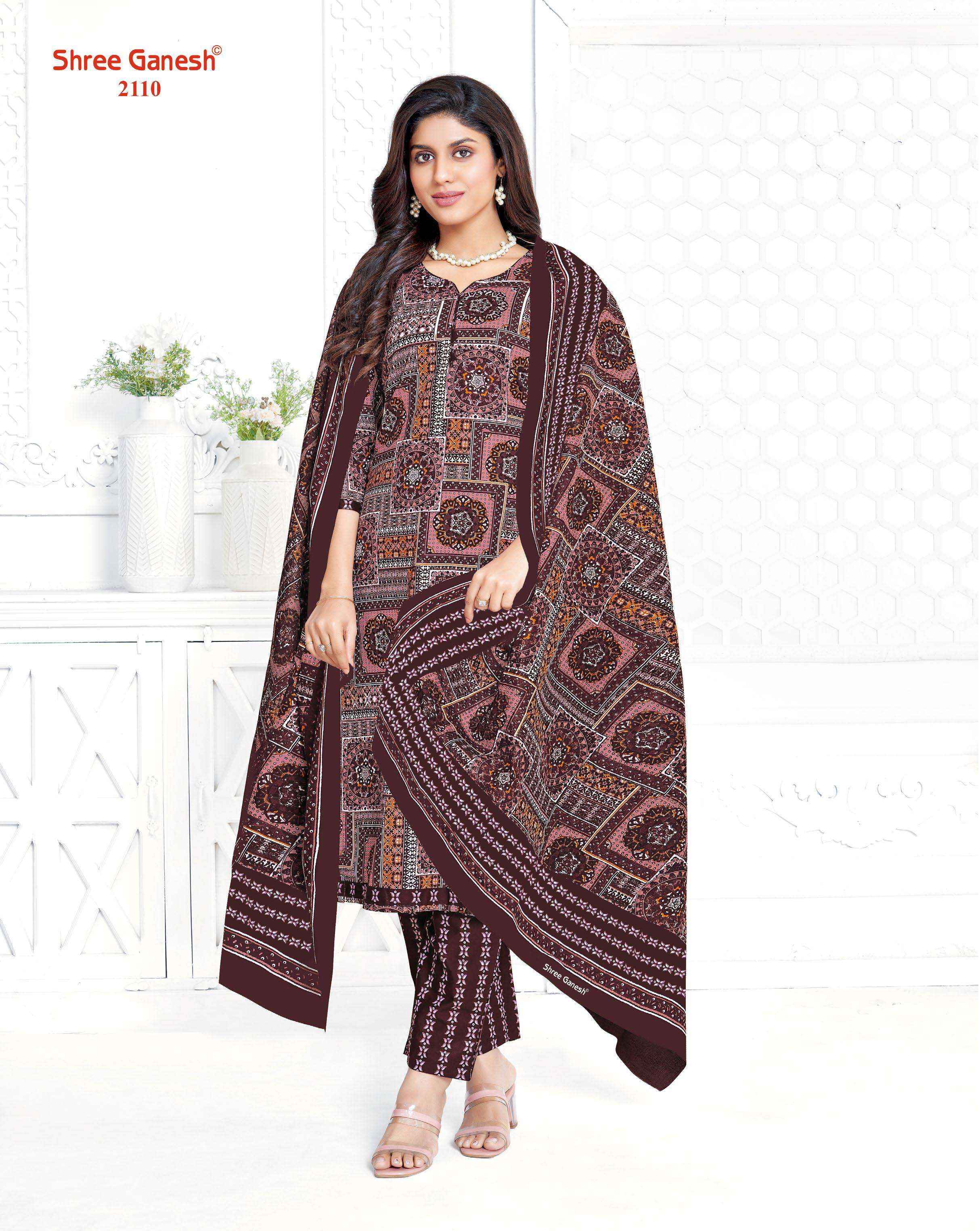 Shree Ganesh Samaiyra Vol 11 Readymade Cotton Dress 20 pcs Catalogue