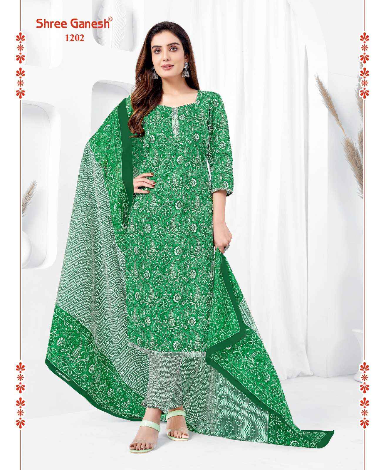 Shree Ganesh Vaani Vol 2 Cotton Dress Material 20 pcs Catalogue