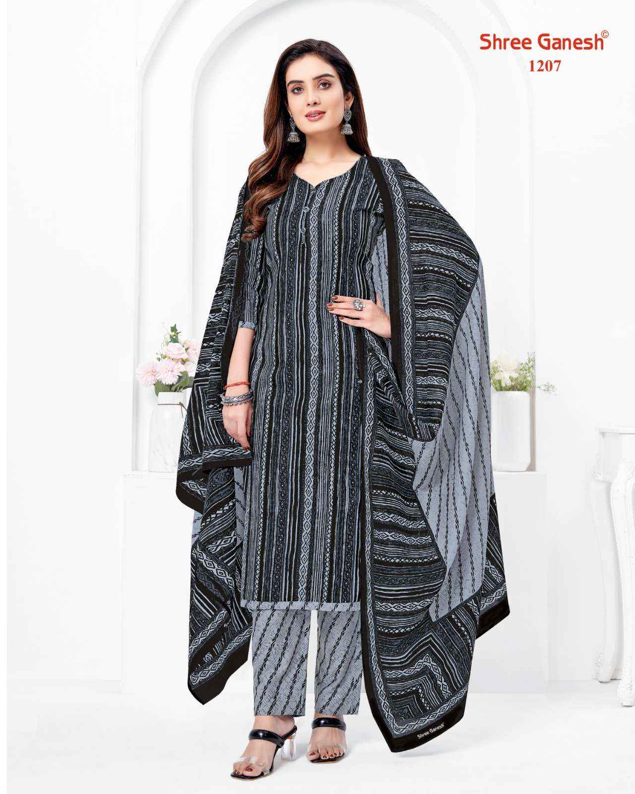 Shree Ganesh Vaani Vol 2 Cotton Dress Material 20 pcs Catalogue