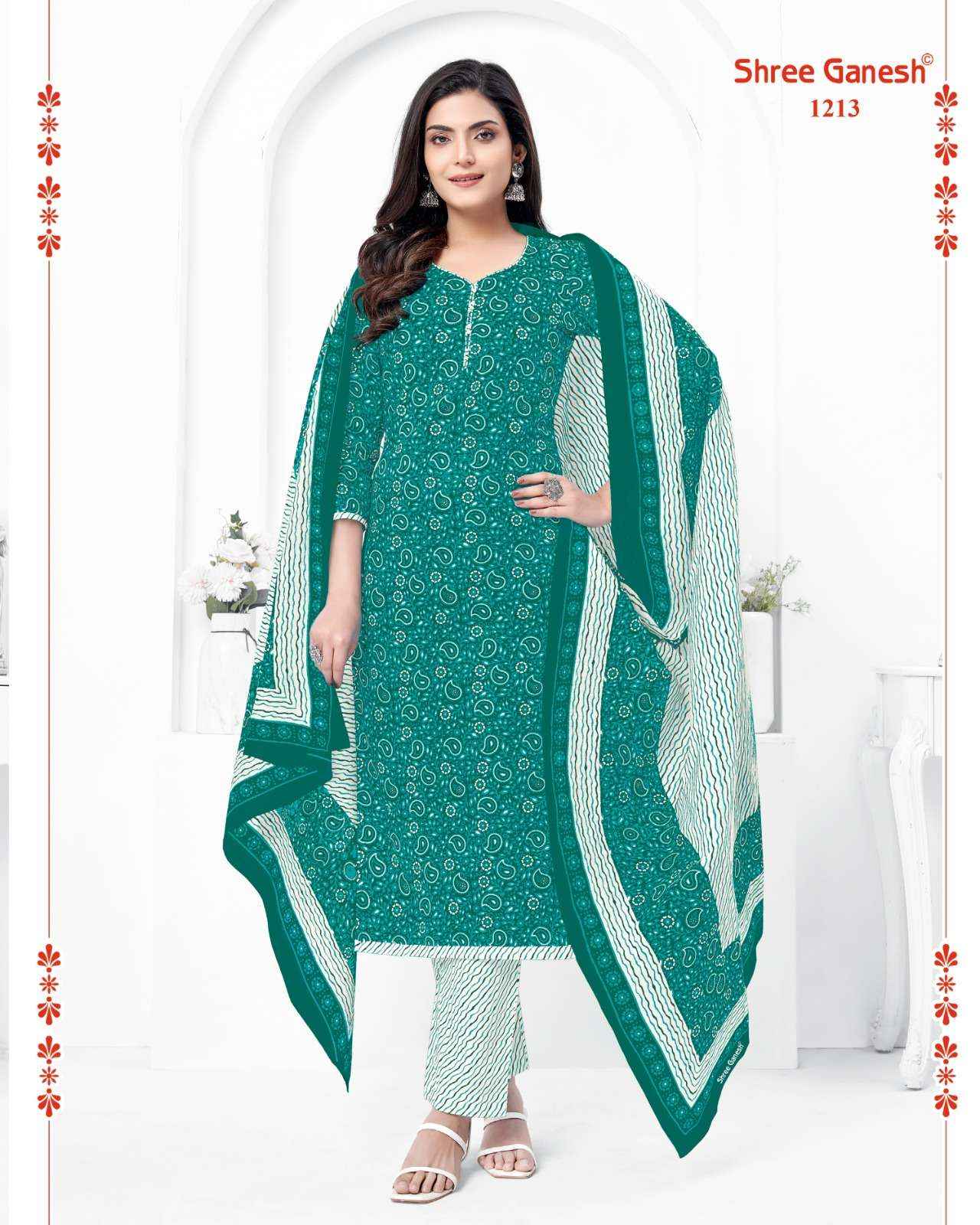 Shree Ganesh Vaani Vol 2 Cotton Dress Material 20 pcs Catalogue