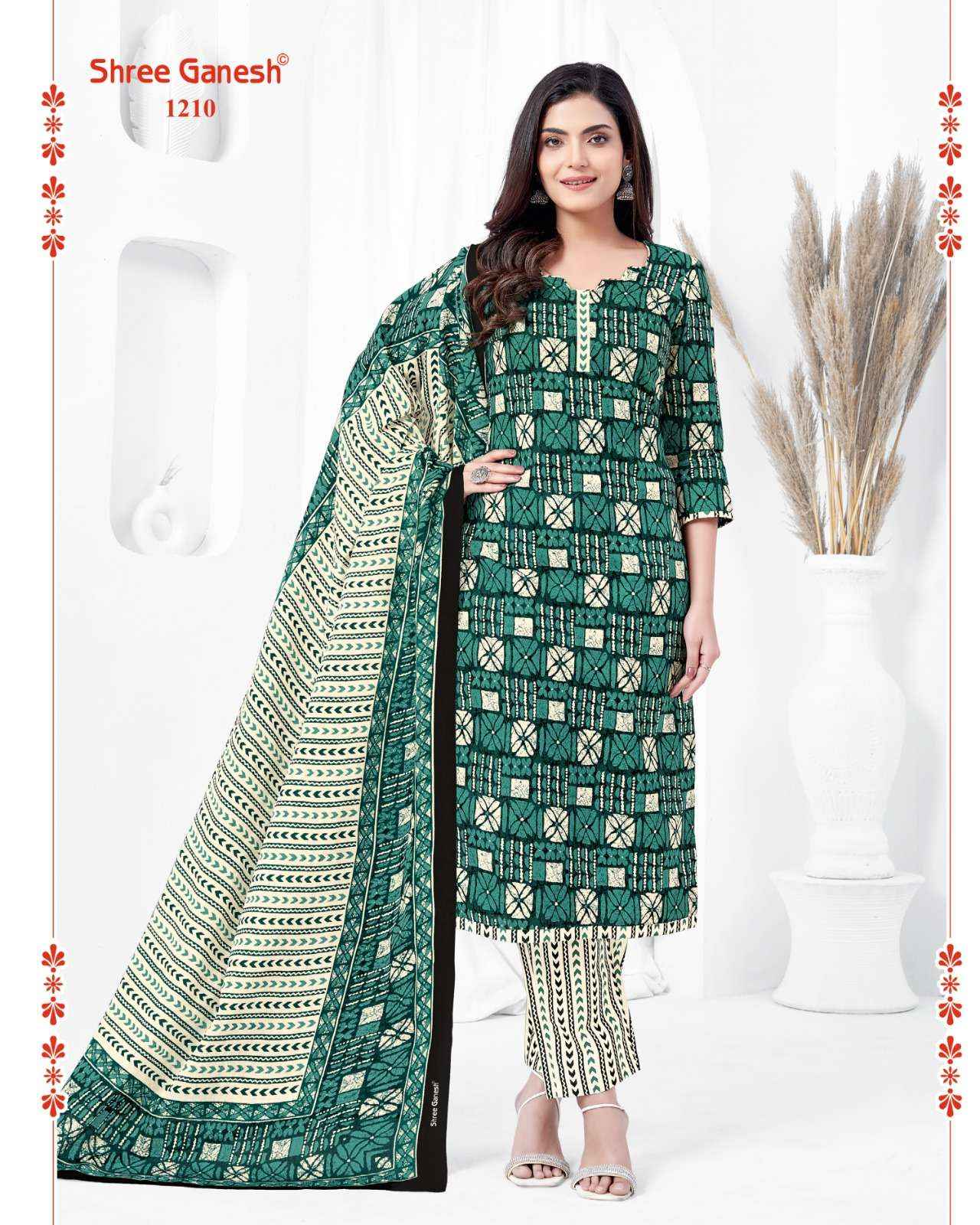Shree Ganesh Vaani Vol 2 Cotton Dress Material 20 pcs Catalogue