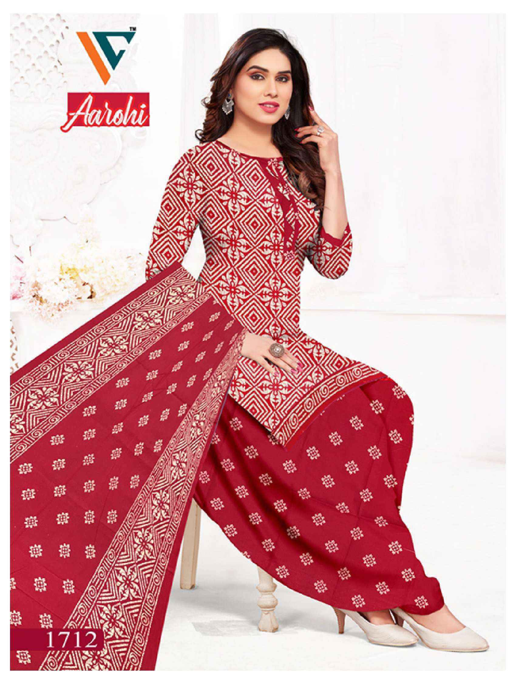 Vandana Creation Aarohi Vol 17 Cotton Dress Material 12 pcs Catalogue