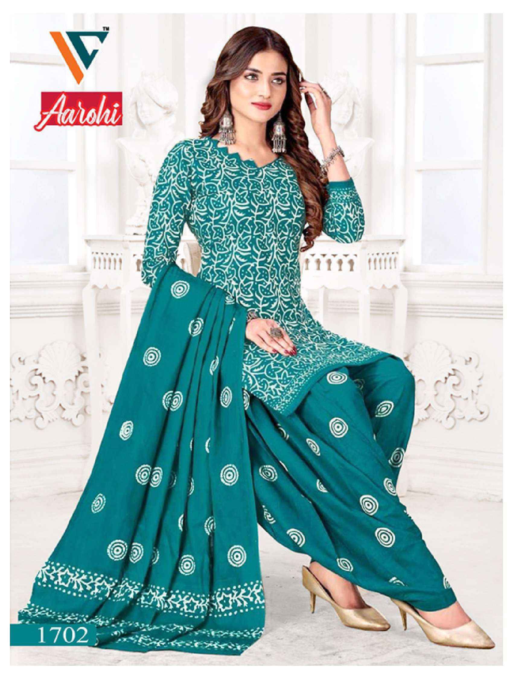 Vandana Creation Aarohi Vol 17 Cotton Dress Material 12 pcs Catalogue