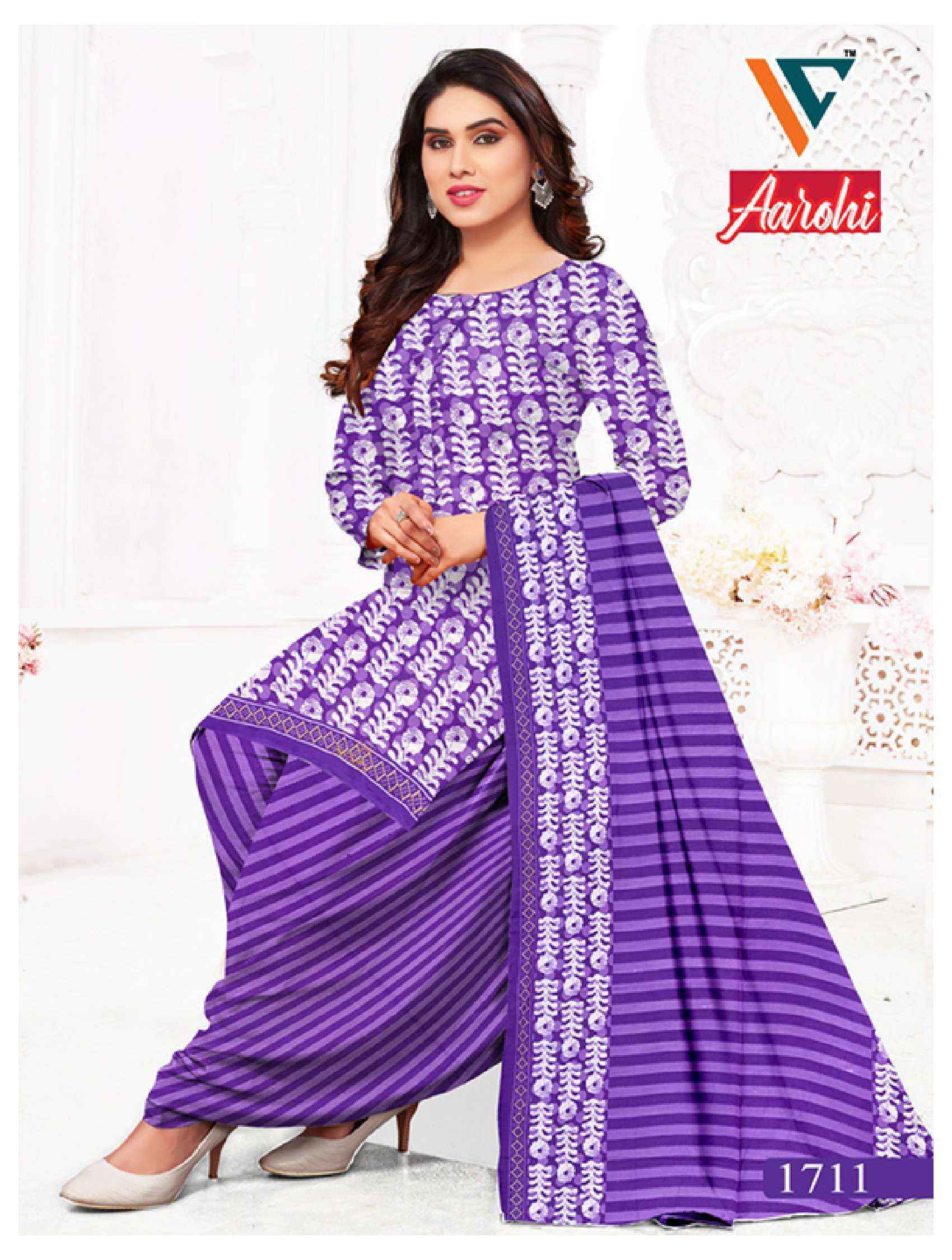 Vandana Creation Aarohi Vol 17 Cotton Dress Material 12 pcs Catalogue