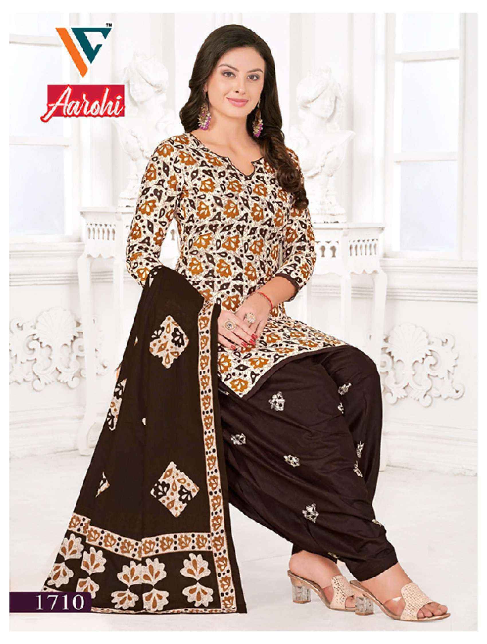 Vandana Creation Aarohi Vol 17 Cotton Dress Material 12 pcs Catalogue