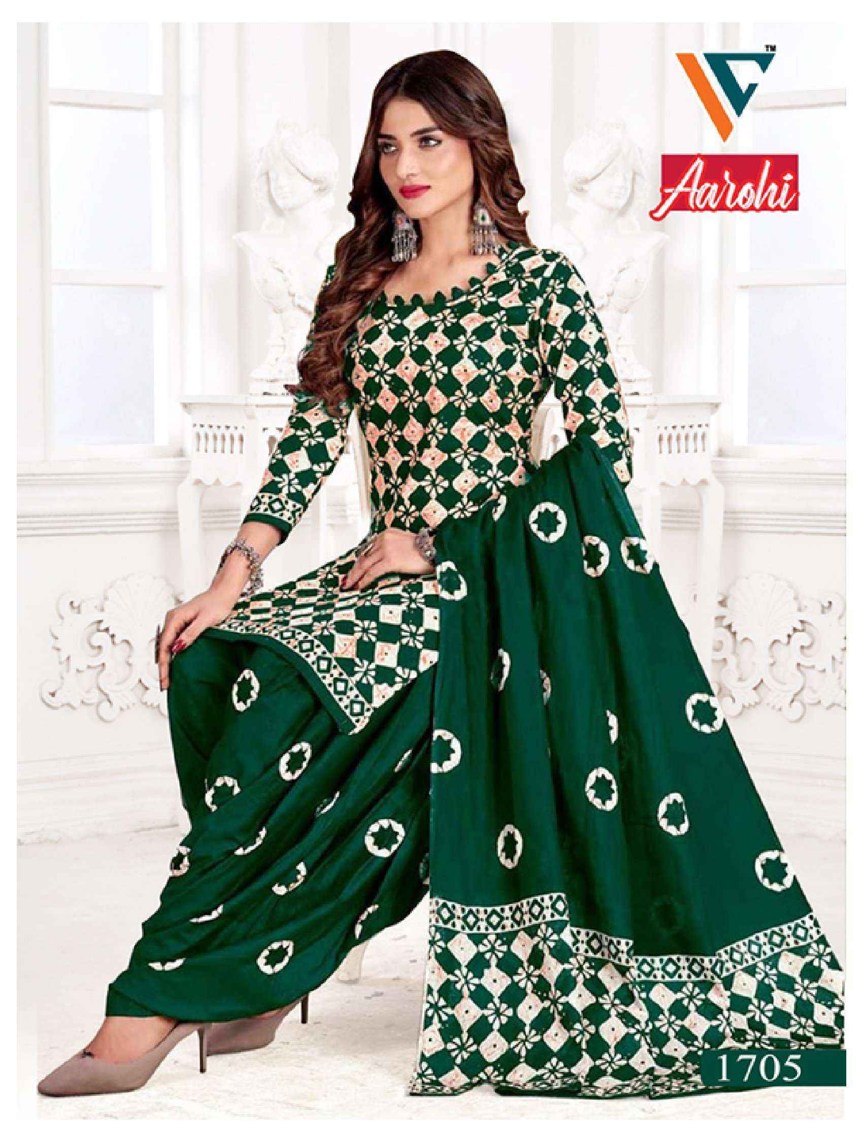 Vandana Creation Aarohi Vol 17 Cotton Dress Material 12 pcs Catalogue