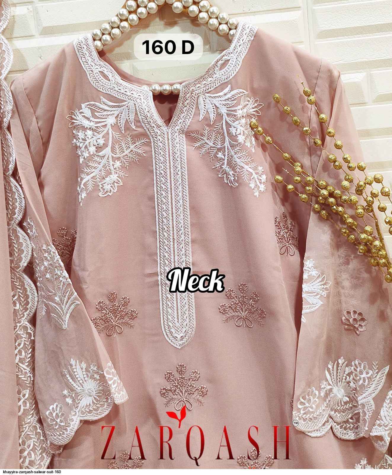 Zarqash Z 160 Readymade Georgette Dress 6 pcs Catalogue