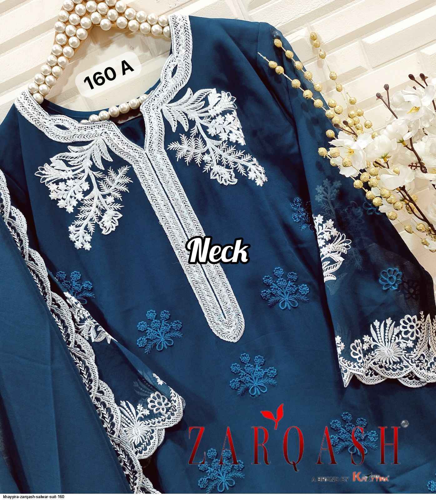Zarqash Z 160 Readymade Georgette Dress 6 pcs Catalogue