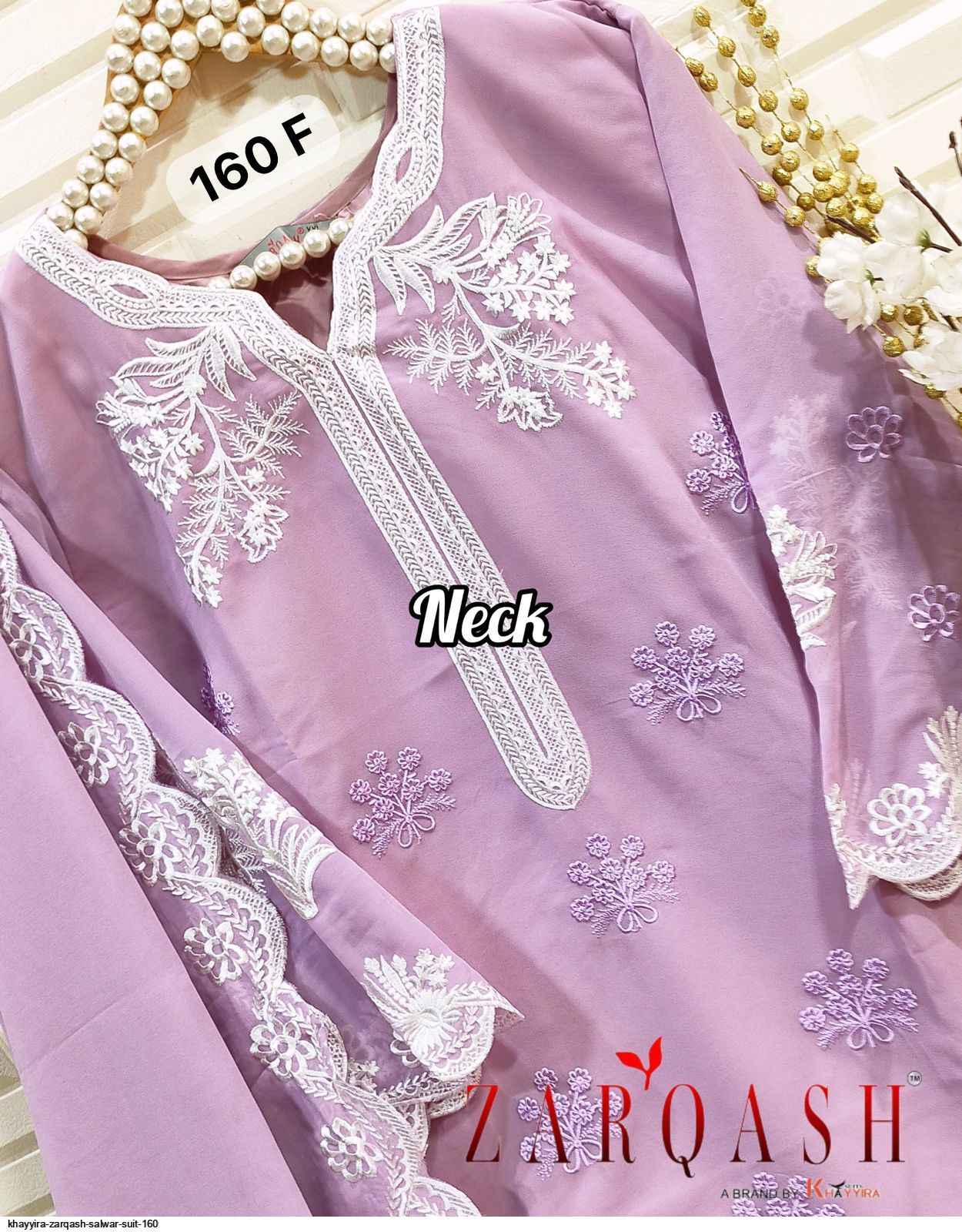 Zarqash Z 160 Readymade Georgette Dress 6 pcs Catalogue