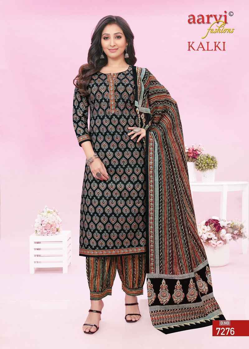 Aarvi Kalki Vol-2 Pure Cotton Readymade Suit 8 Pc Catalouge