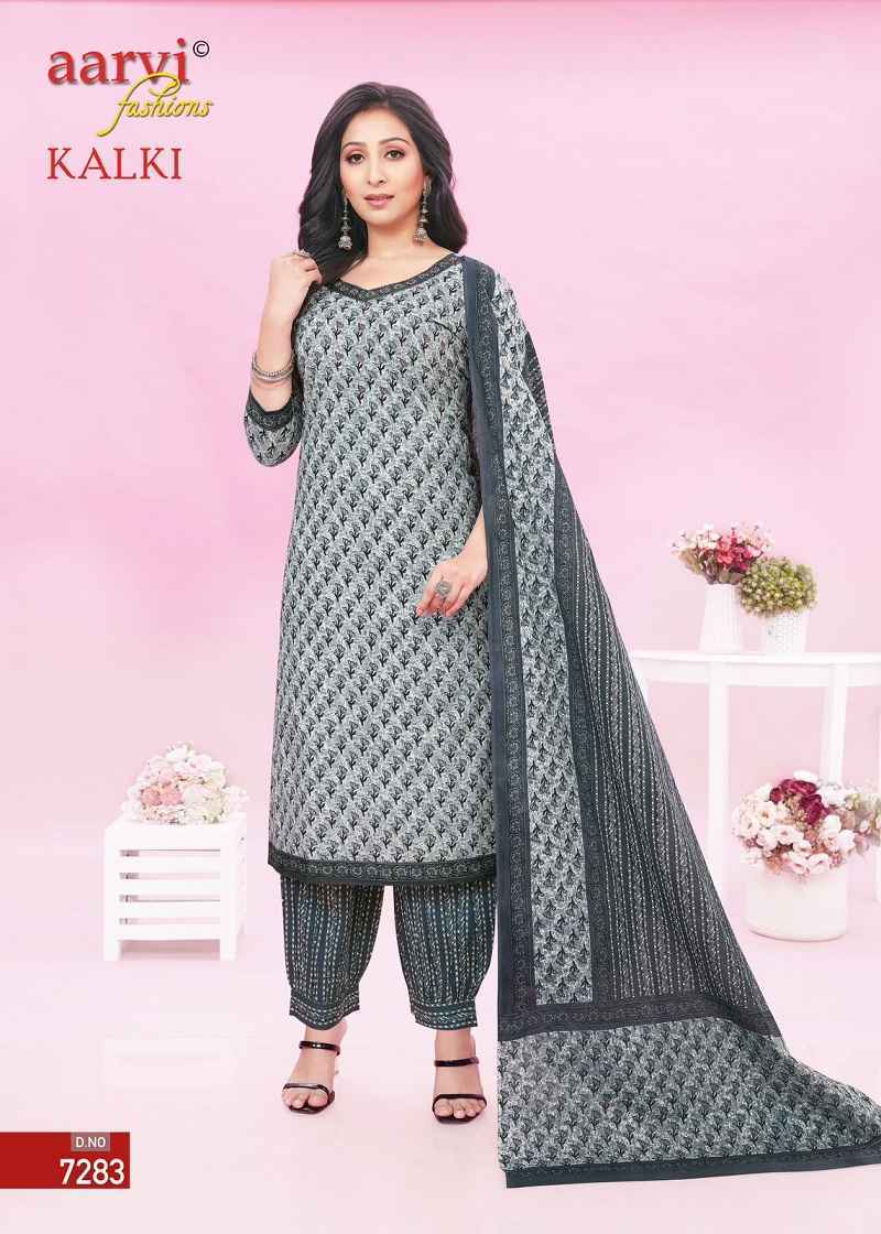 Aarvi Kalki Vol-2 Pure Cotton Readymade Suit 8 Pc Catalouge