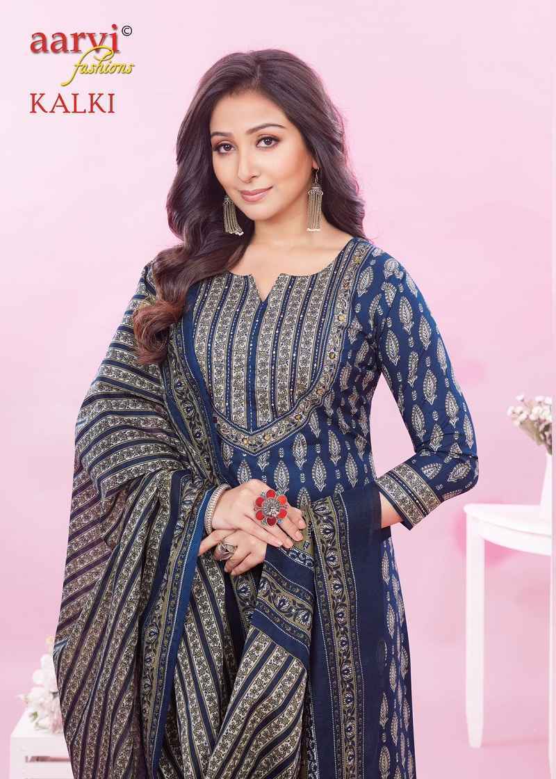 Aarvi Kalki Vol-2 Pure Cotton Readymade Suit 8 Pc Catalouge