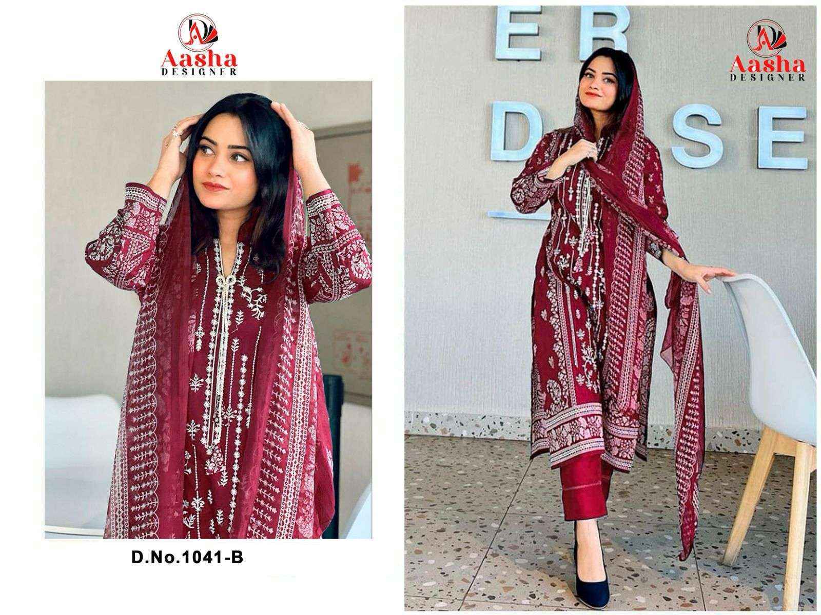 Designer cotton dress materials online