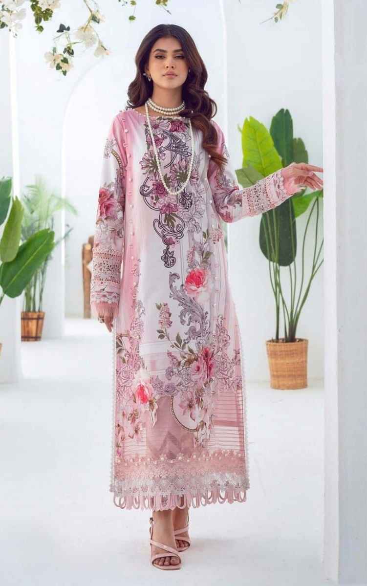 Agha Noor Luxury Lawn Collection Vol 11 Lawn Cotton Dress Material Online Wholesale Suits Trader