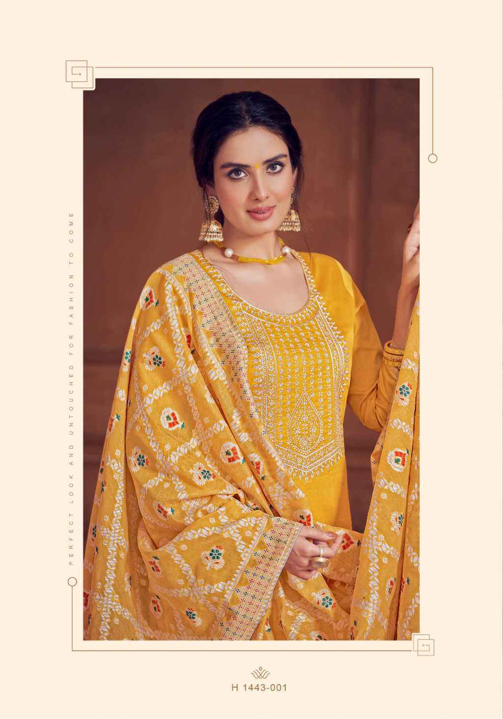 Alok Lakhnavi Touch Vol-4 Cotton Dress Material 6 Pcs Catalog