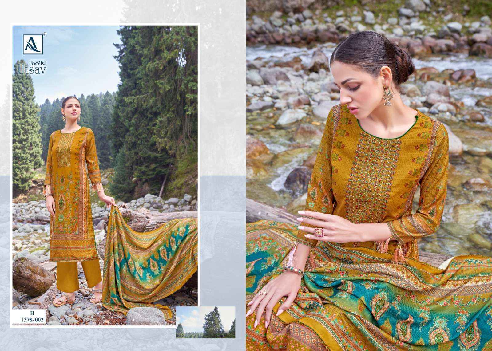 Alok Utsav Pashmina Dress Material Online Ladies Wear Wholesaler
