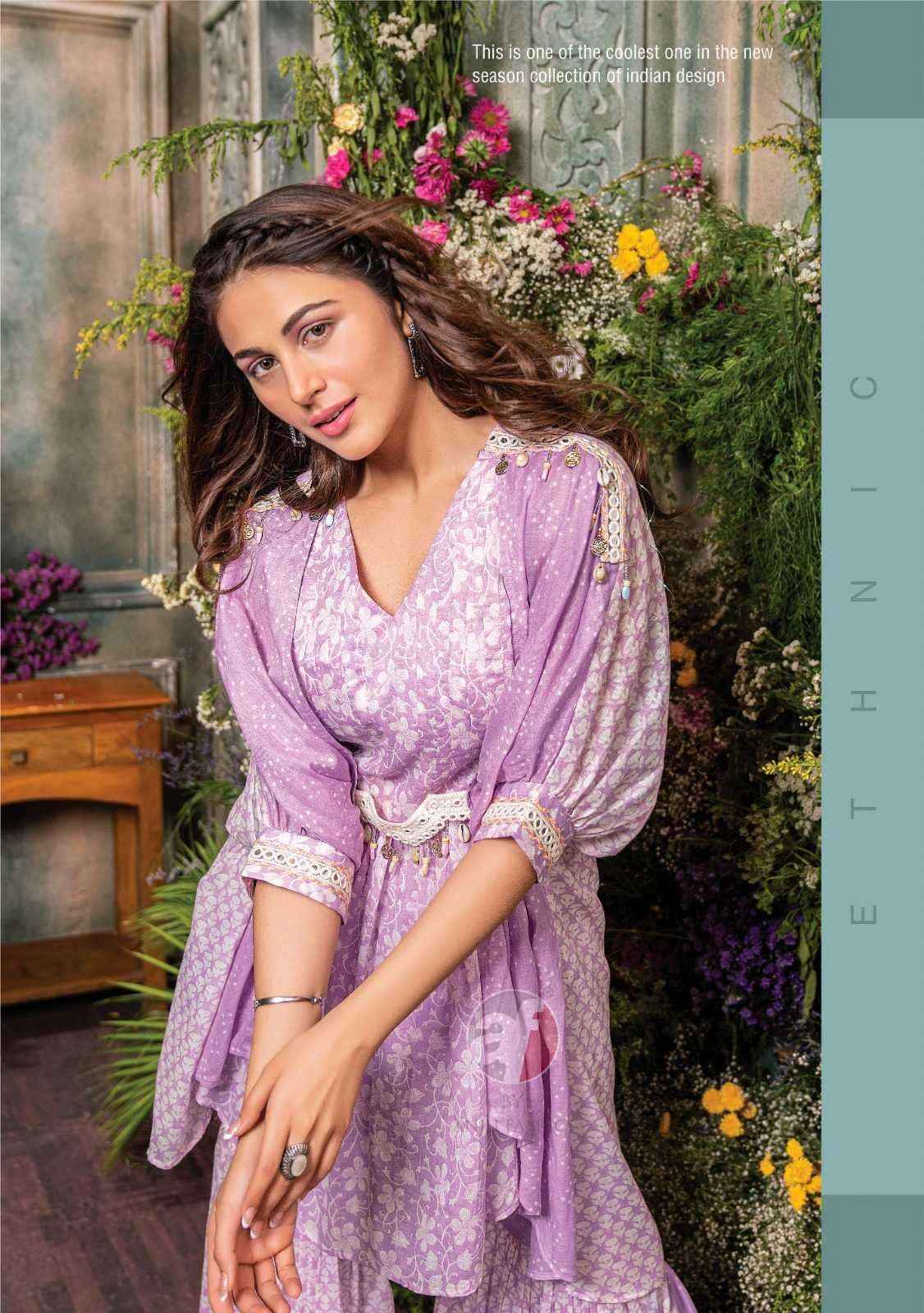 Anju Fab Cindrella Vol-3 Pure Cotton Sharara Readymade Suit 4 Pc Catalog