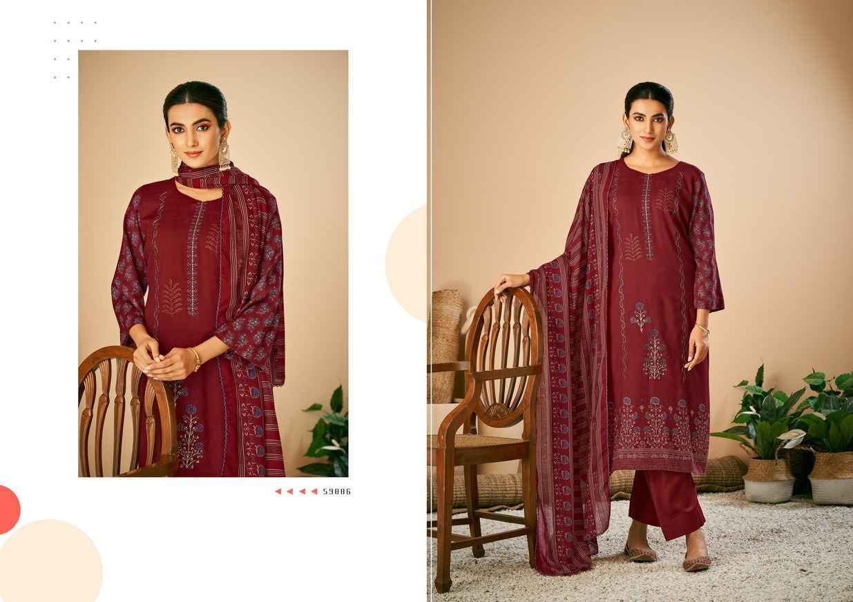 Azara Kalpu Rayon Salab Cotton Dress Material 8 Pc Catalog