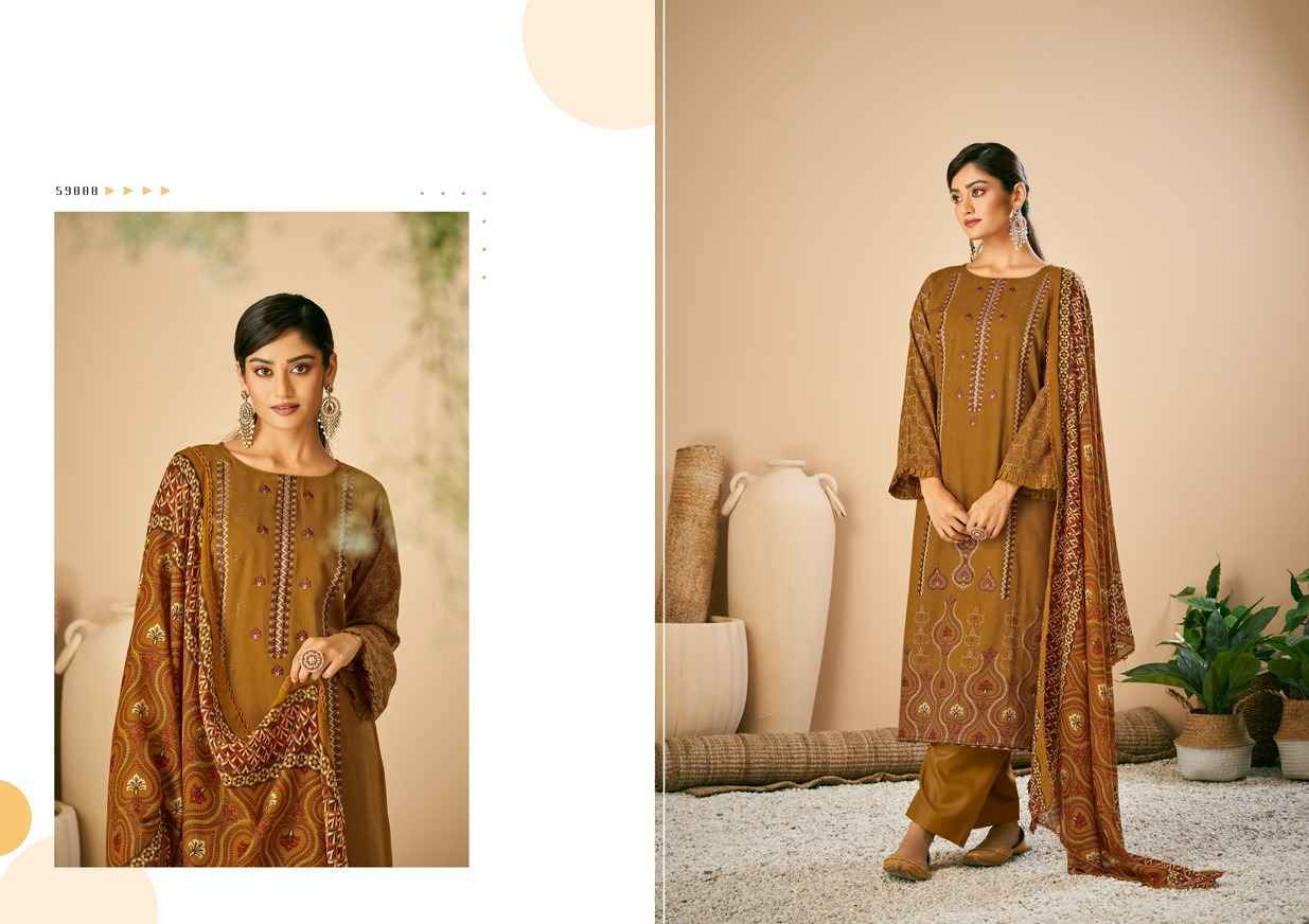 Azara Kalpu Rayon Salab Cotton Dress Material 8 Pc Catalog