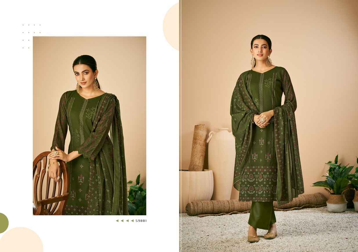 Azara Kalpu Rayon Salab Cotton Dress Material 8 Pc Catalog